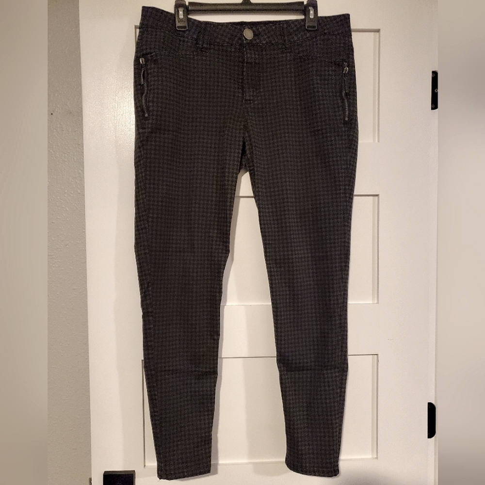 EUC Democracy Houndstooth Skinny Jeans 14